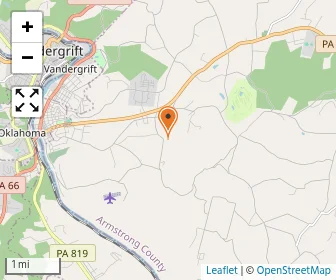 Map of Orchard Hills Chrst Academy