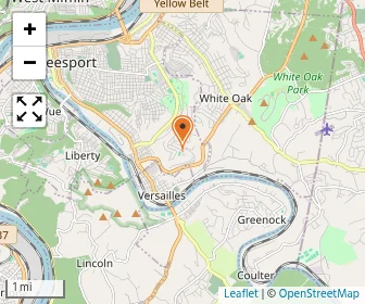 Map of Serra Catholic High School