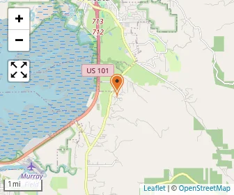 Map of Humboldt Bay Christian School