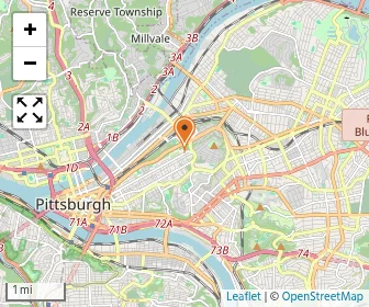 Map of St. Benedict The Moor School