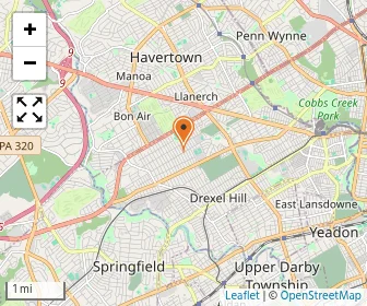 Map of St. Bernadette School
