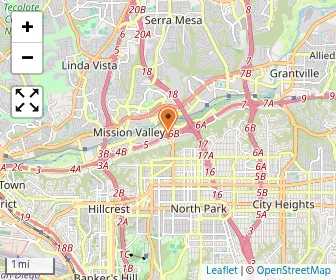Map of Urban Skills Center