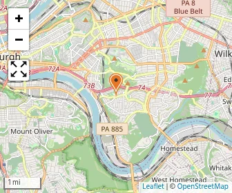 Map of St. Rosalia Academy