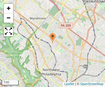 Map of St. Therese Of The Child Jesus