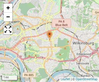 Map of Temple Childrens Center