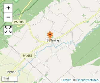 Map of Waynesburg School