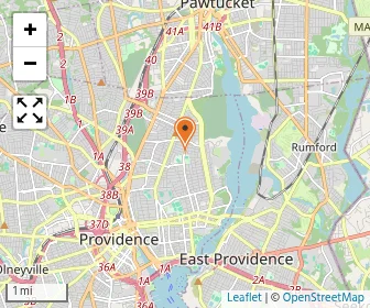 Map of Providence Hebrew Day School