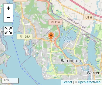 Map of Red Brick Nursery School