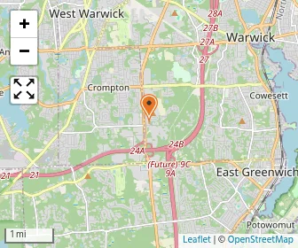 Map of Sargent Rehabilitation Center