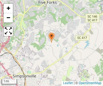 Map of E Georgia Rd Baptist Church