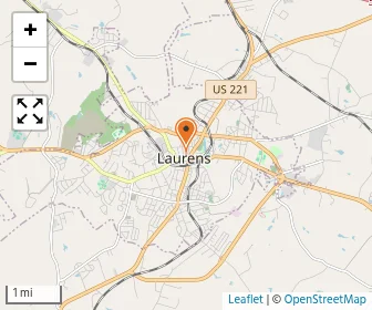 Map of Laurens Academy