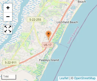 Map of Montessori School Of Pawleys Island