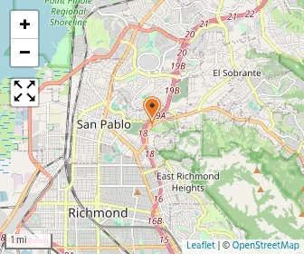 Map of El Sobrante KinderCare