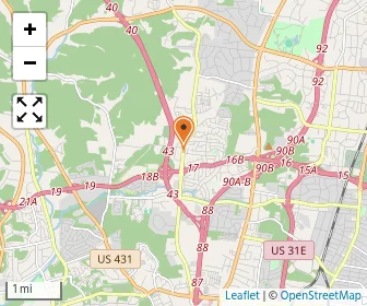 Map of Greater Nashville Junior Academy