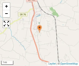 Map of Highland Continuation School