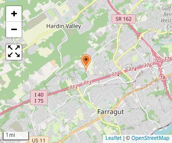 Map of Knoxville Christian School