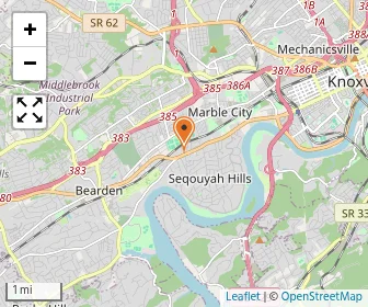 Map of Knoxville Montessori School