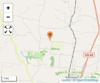 Map of North Amish School
