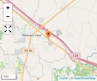 Map of Pleasant View Christian School