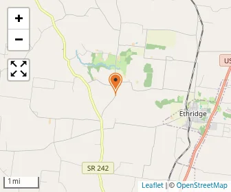 Map of West Amish School