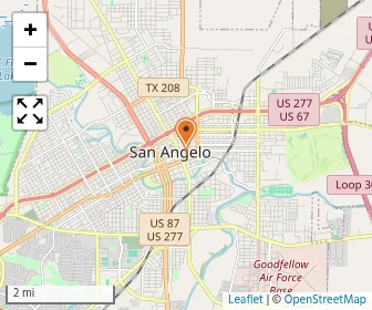 Map of Angelo Catholic School