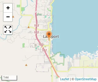 Map of Lakeport Christian Center School