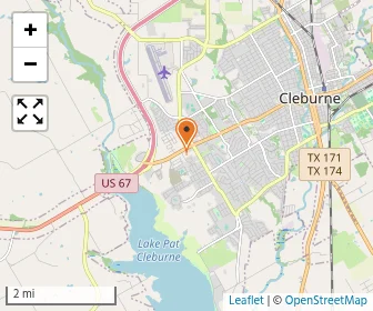 Map of Cleburne Adventist Christian School