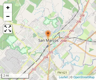 Map of Hill Country Christian School Of San Marcos