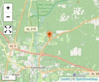 Map of Cahawba Christian Academy