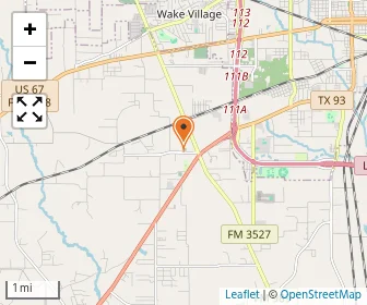 Map of Liberty Eylau Christian School