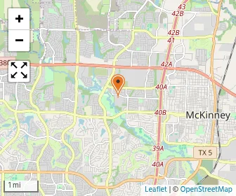 Map of McKinney Christian Academy