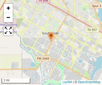 Map of Second Baptist Church Child De