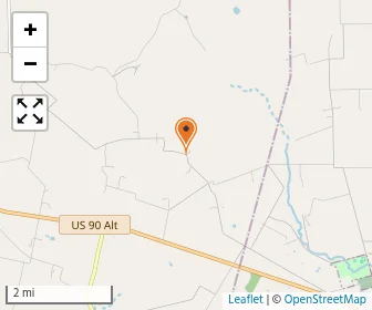 Map of Shiner Catholic School