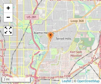 Map of St. Peter Prince Of Apostles