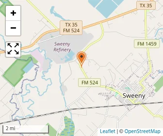 Map of Sweeny Christian School
