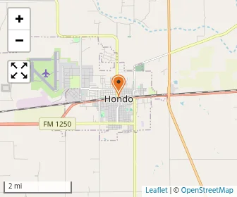 Map of Hondo First Baptist Church School