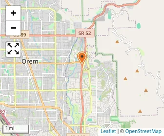 Map of Provo Canyon School-provo Campus