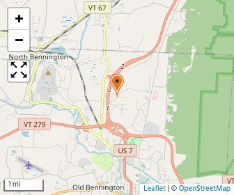 Map of Forrest Ward Memorial School