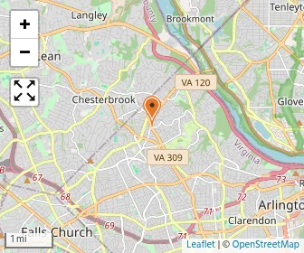 Map of Chesterbrook Montessori School