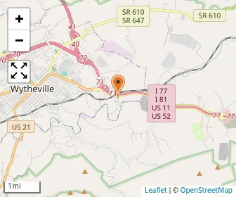 Map of Echo Valley Christian School