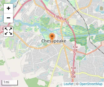 Map of Great Bridge Presbyterian Preschool