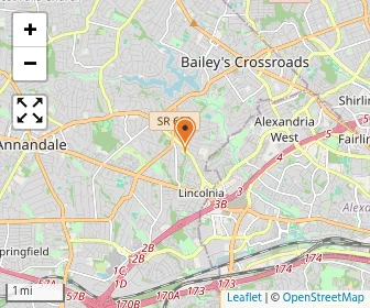 Map of Leary School Of Virginia