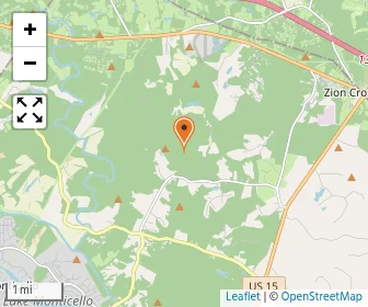 Map of Open Door Christian School