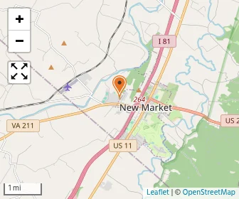 Map of Shenandoah Valley Adventist Continuation School