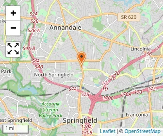 Map of Springfield Academy