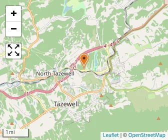 Map of Tazewell Christian Academy
