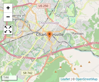 Map of The International School Of Charlottesville