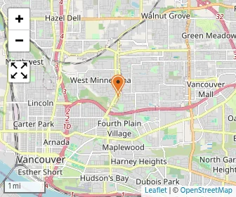 Map of Hosanna Christian School