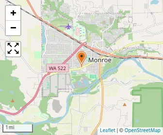 Map of Monroe Christian School