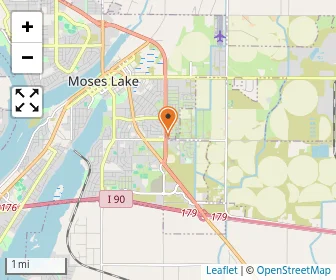 Map of Moses Lake Christian Academy